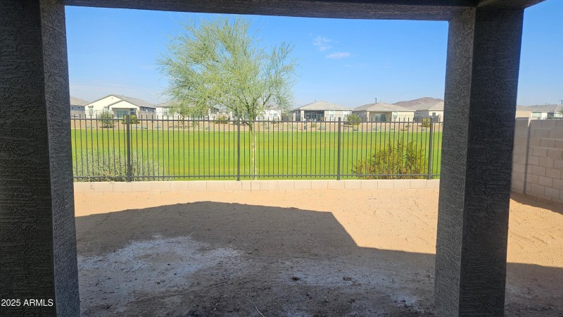 Mason Ranch II Lot 225 Backyard