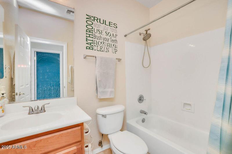 Down Stairs Full Bathroom