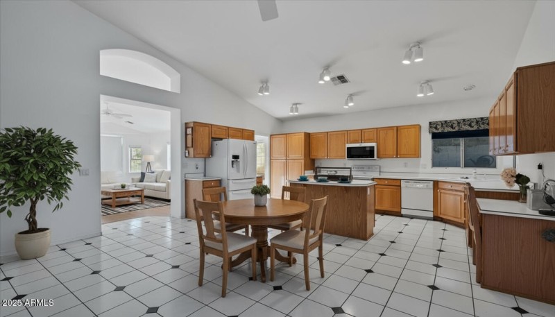 Virtually Staged Kitchen