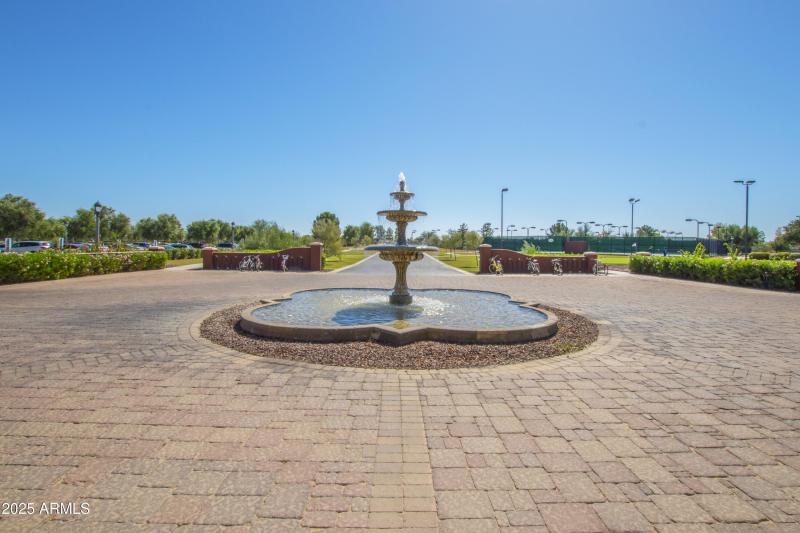 Province Village Center Front Fountain