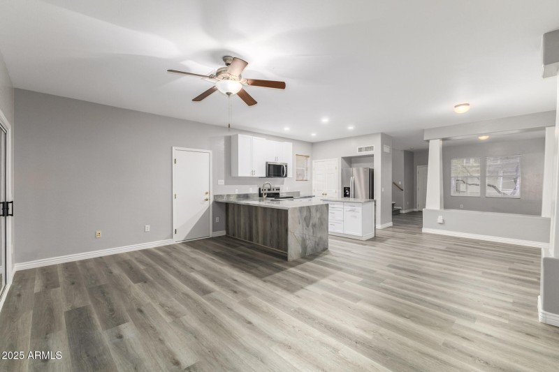 Remodeled Kitchen & Family Room