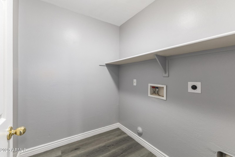 Upstairs Laundry Room