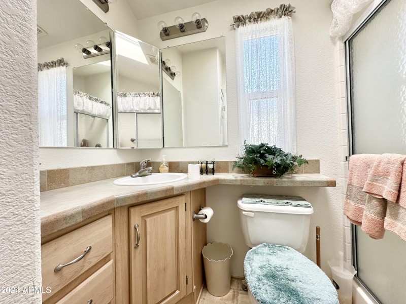 EXTENSIVE VANITY AREA