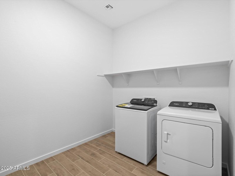 Included Washer & Dryer