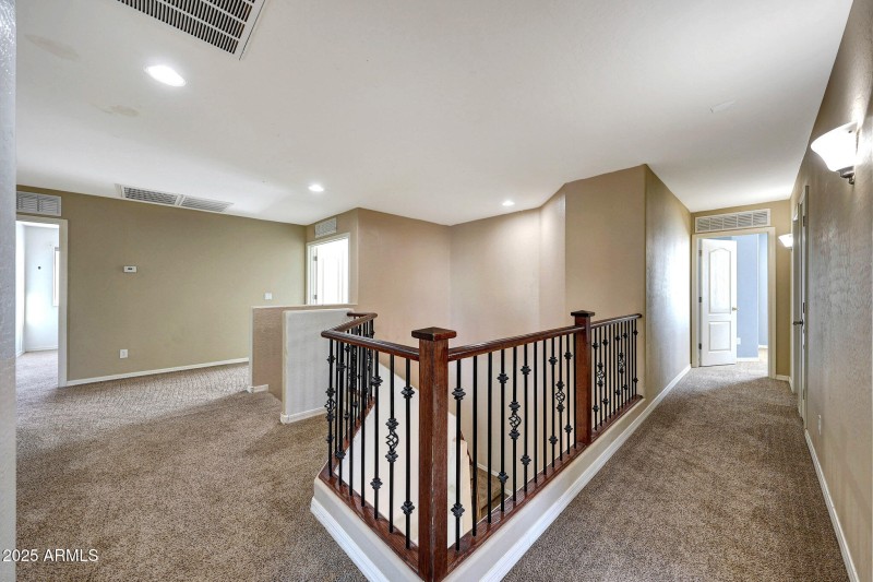 View of spare bedrooms