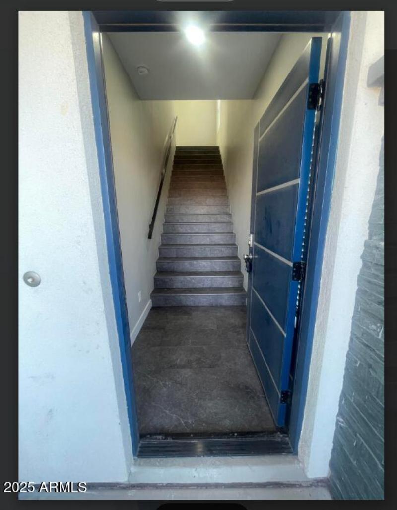 Stairway to upstair unit