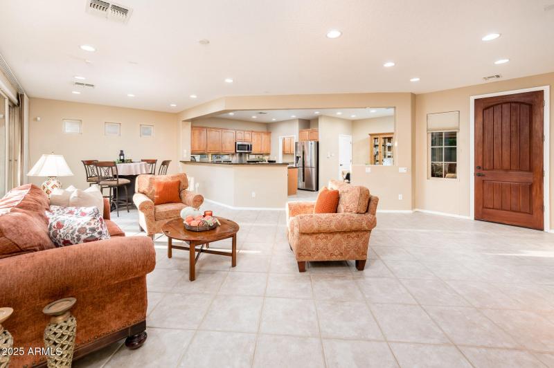 Open Concept to Kitchen, Nook and Dining