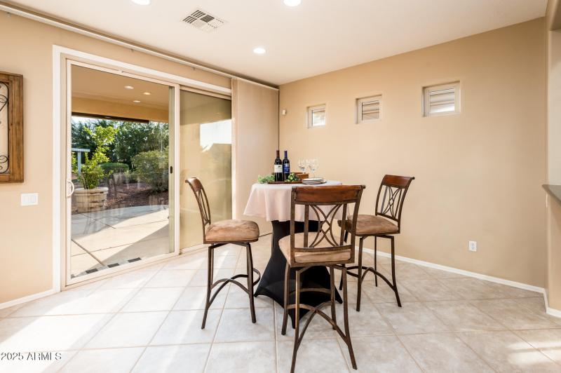 Upgraded Window Treatments