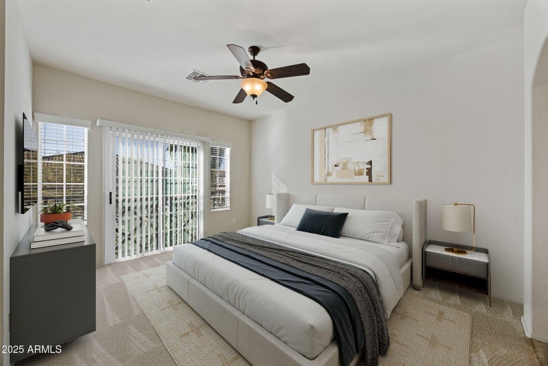 Master Bedroom Virtually Staged