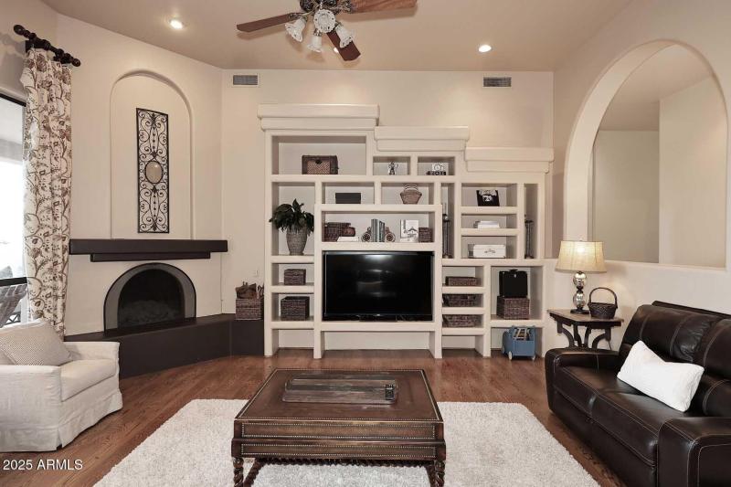 Living Room-Entertainment Center