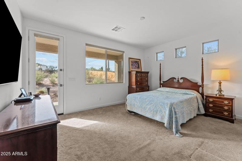 Primary BD w/ exit to patio