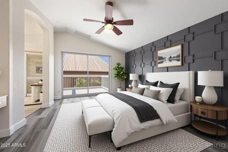 Primary Suite Staged