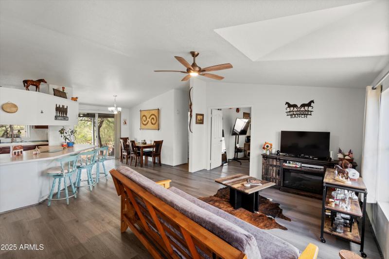 11-Family Room to Kitchen