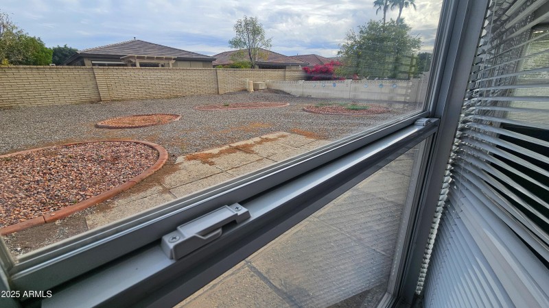 Thermal Pane Windows, in Back