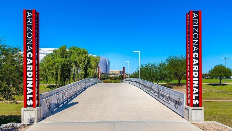 CARDINALS Stadium Bridge Entry