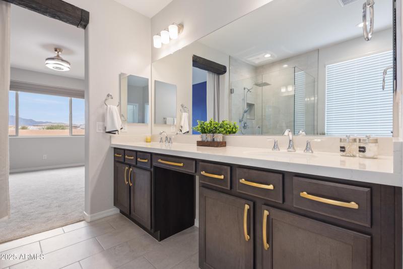 Primary Double Vanity