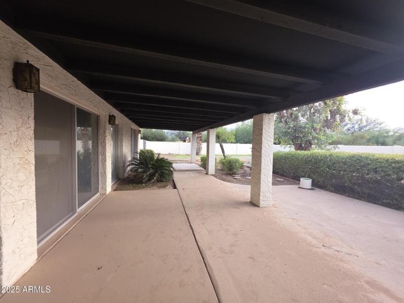 EXTENDED COVERED PATIO