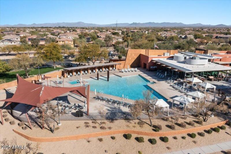 41-Aerial Community pool