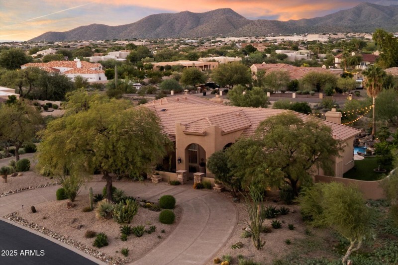 Elevated Estate with Sunset Views