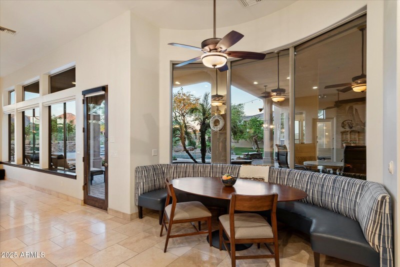 Casual Dining with Backyard Access