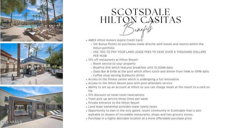 Hilton Casitas Benefits