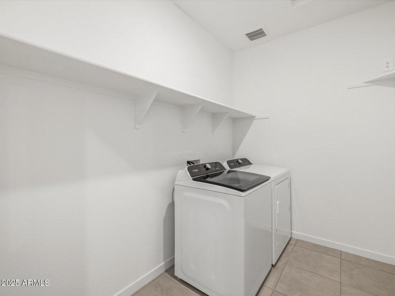 Included Washer & Dryer