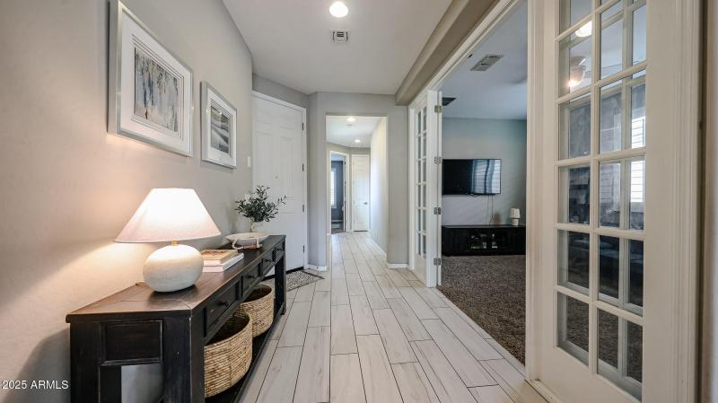 Spacious Den near entrance