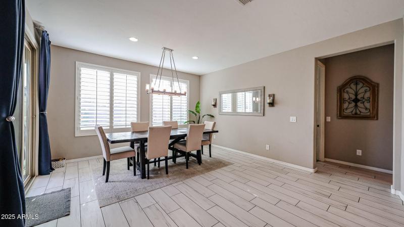 Generous Dining Space