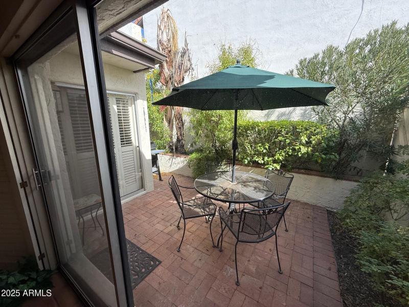 Patio Access from Primary Bedroom