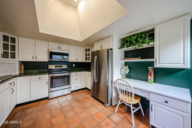 PC station in Kitchen