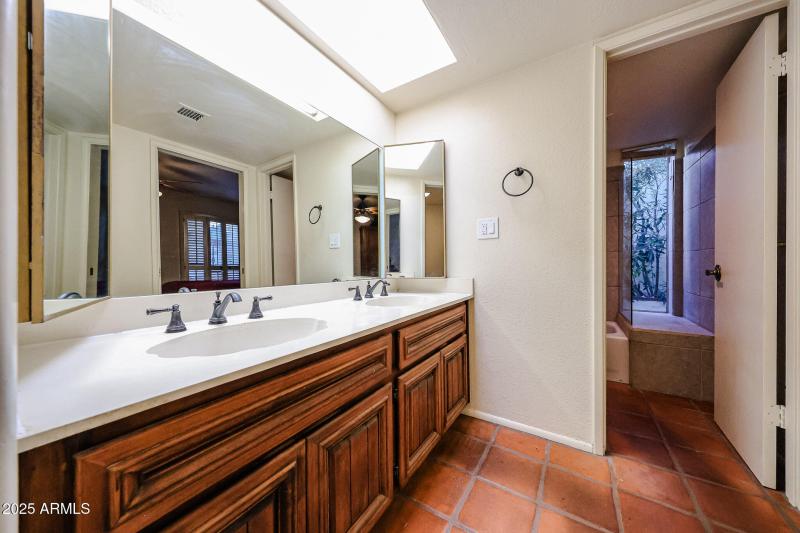 Skylight in Primary Bath