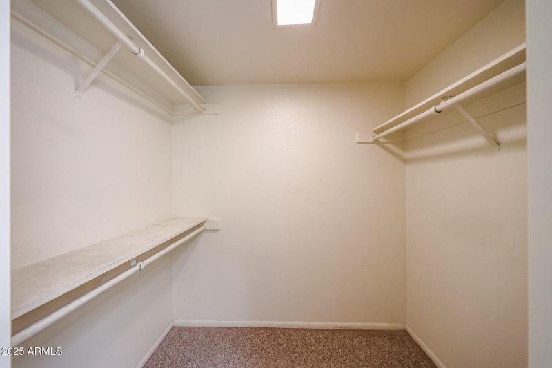 Primary Walk-in Closet