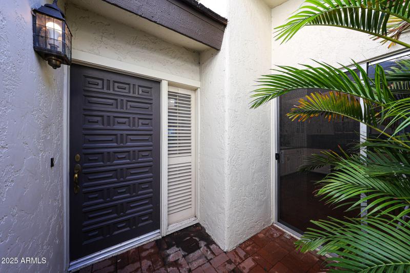 Chic 70s Wood Door !