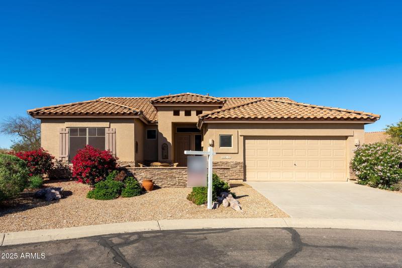 Home is on a cul-de-sac