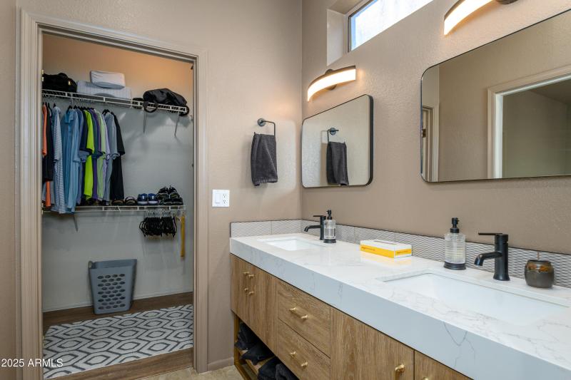 Primary Bath Quartz Countertops