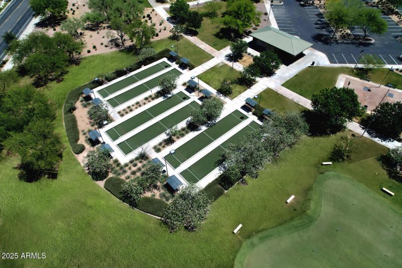 Sun City 19 Bocce ball aerial