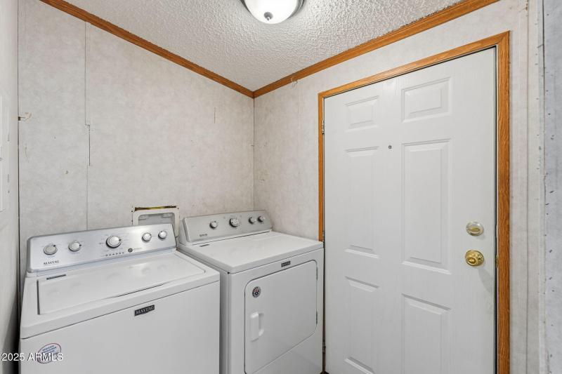 Laundry area