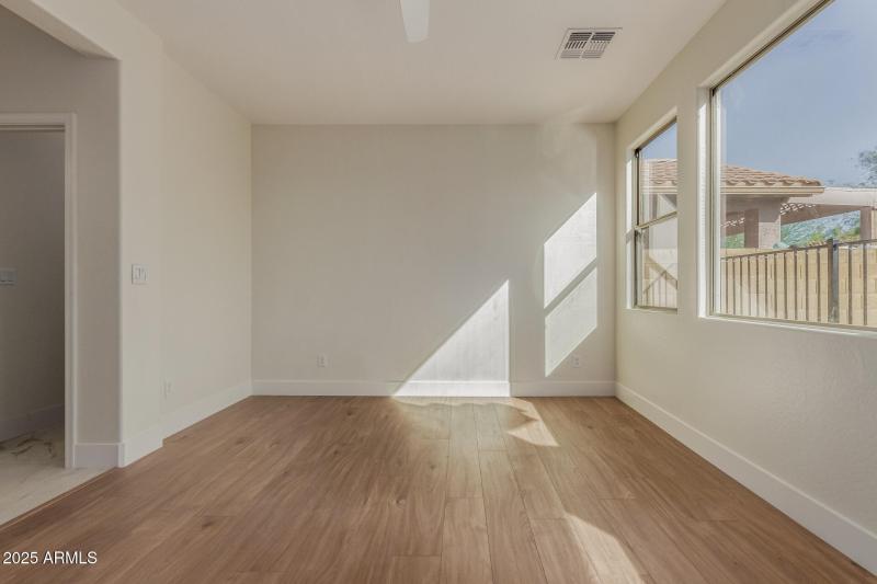 Primary bedroom downstairs