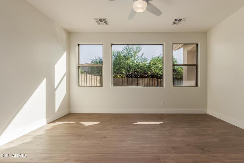 Primary bedroom view