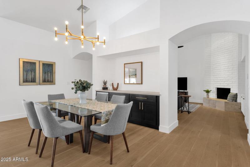 Dining looking to family room