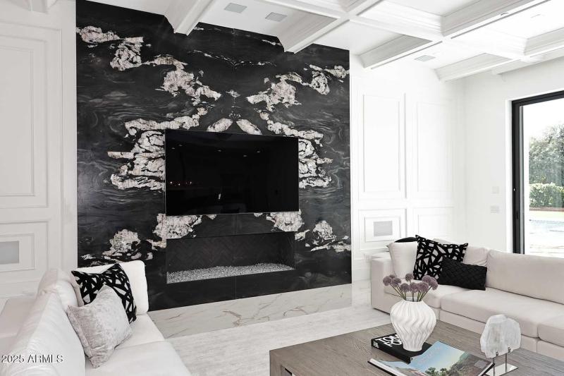 Family Room-Fireplace