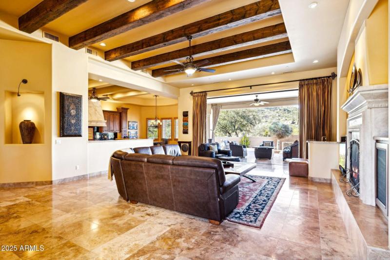 16 ft opening to rear patio