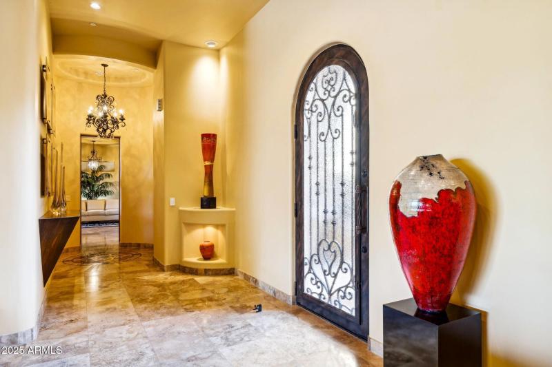 Entrance to the foyer