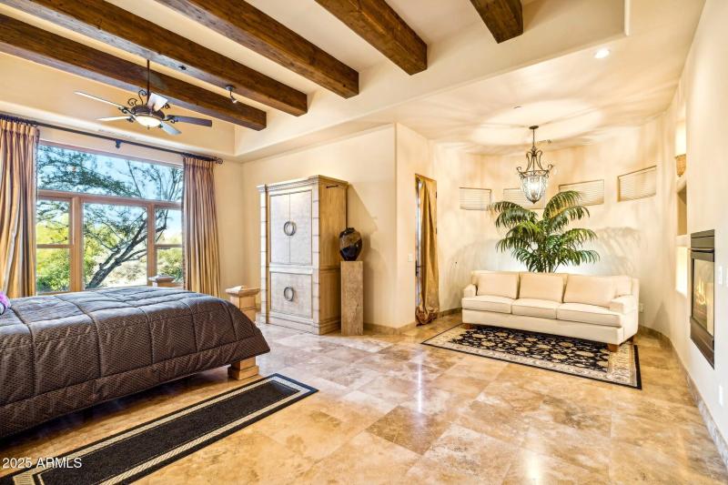 Sitting area of bedroom