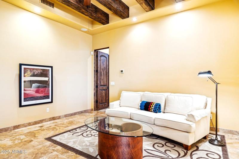 Wood beams add so much character