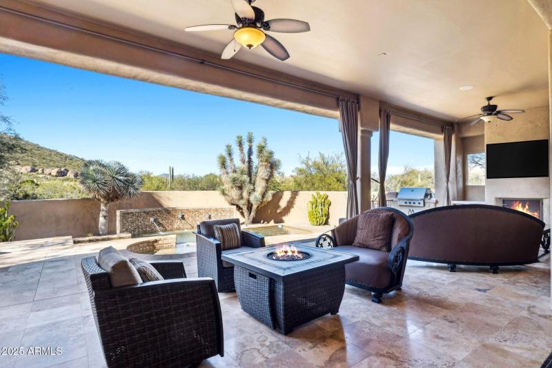 view from inside the great room