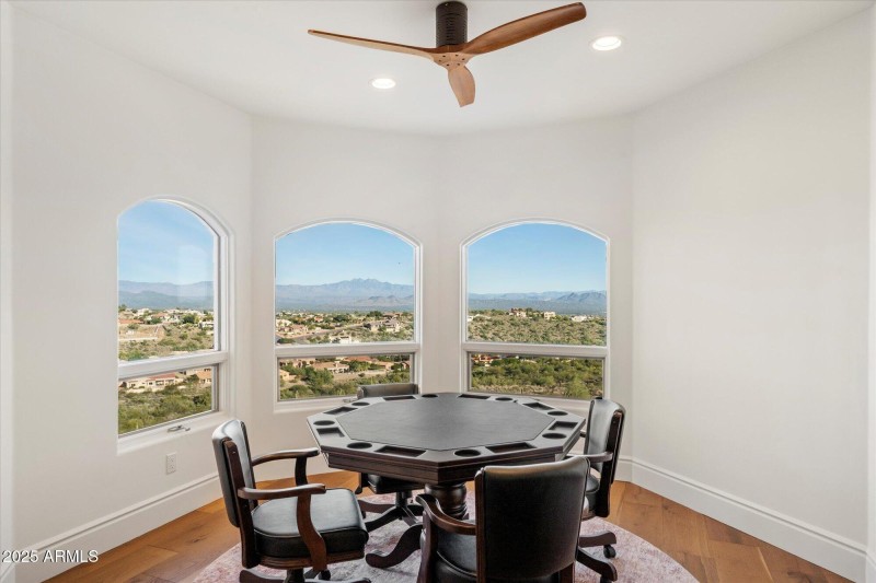 Game Nook with Panoramic Views