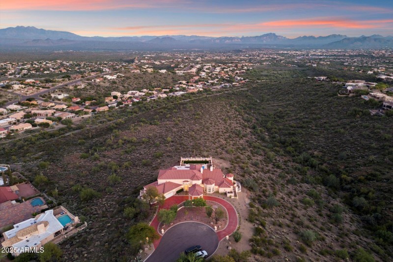 Secluded Hilltop Location
