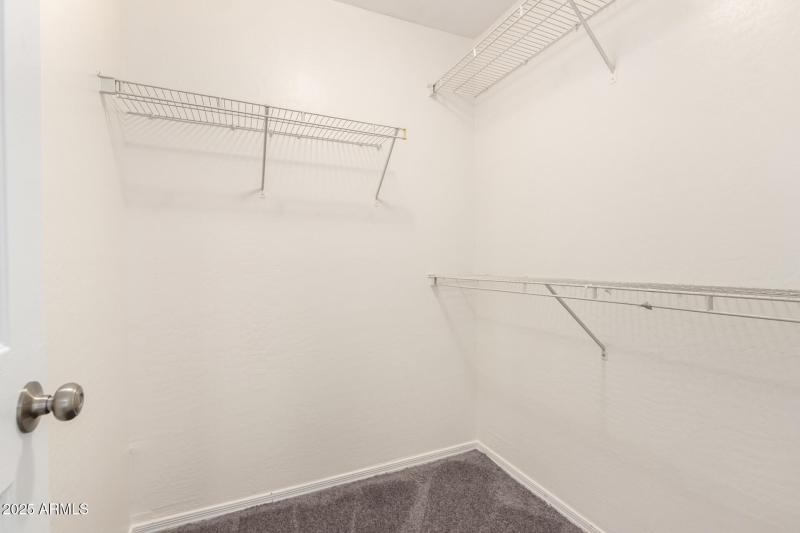 Bedroom 3 walk in closet