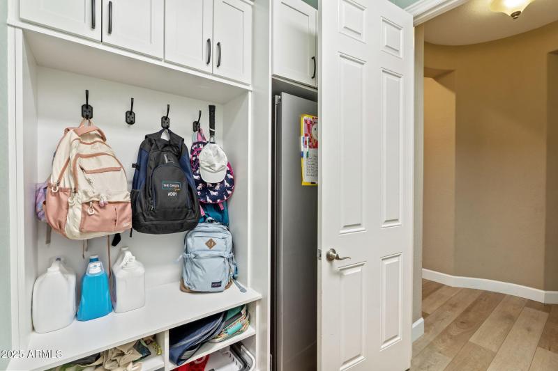 Laundry room storage